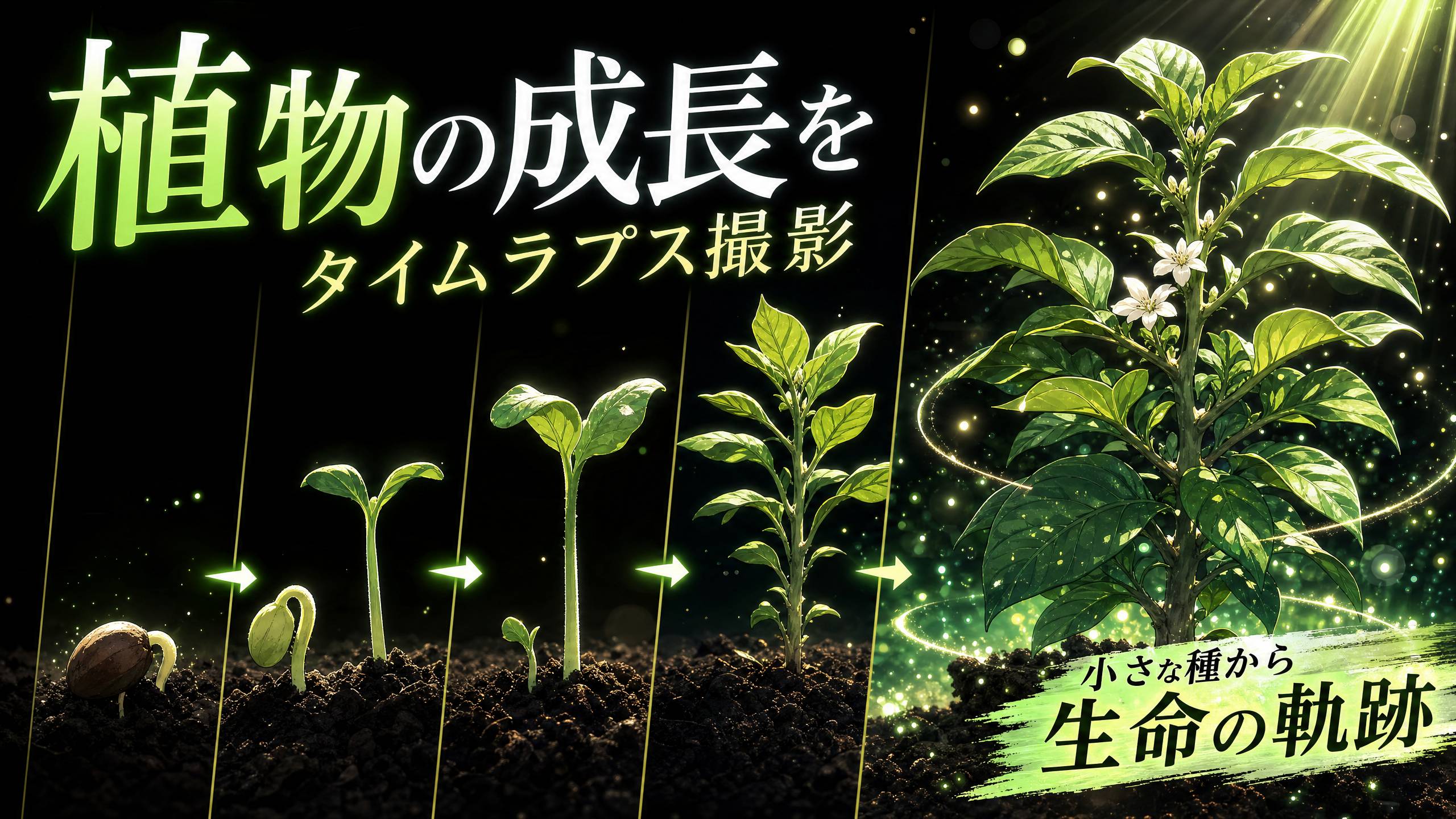 17c一起草植物视频 - 延时摄影